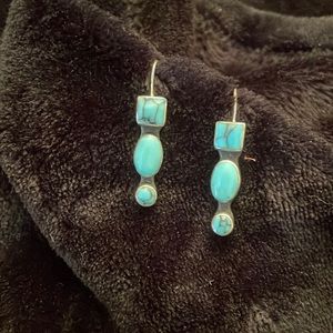 Sterling Silver and Turquoise Earings